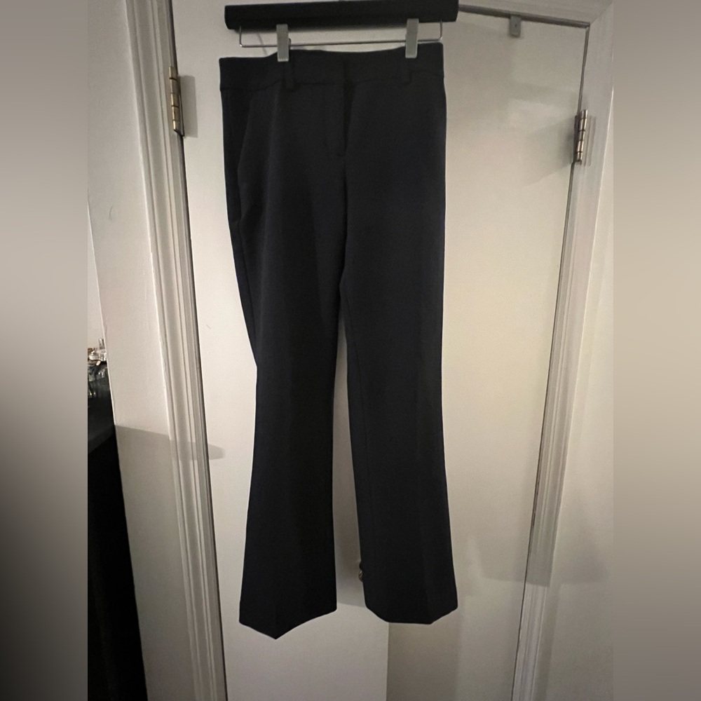 Navy blue bootcut mid rise pants (size 0 short)